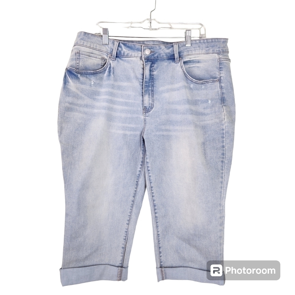 Time and Tru plus size Jean Capris